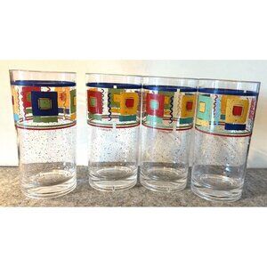 4 Phaltzgraff Acrylic 6 1/4 " Tumblers  #2728